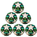 Packs of Balls for Training or Game Soccer Balls Size 5 Green White - 2