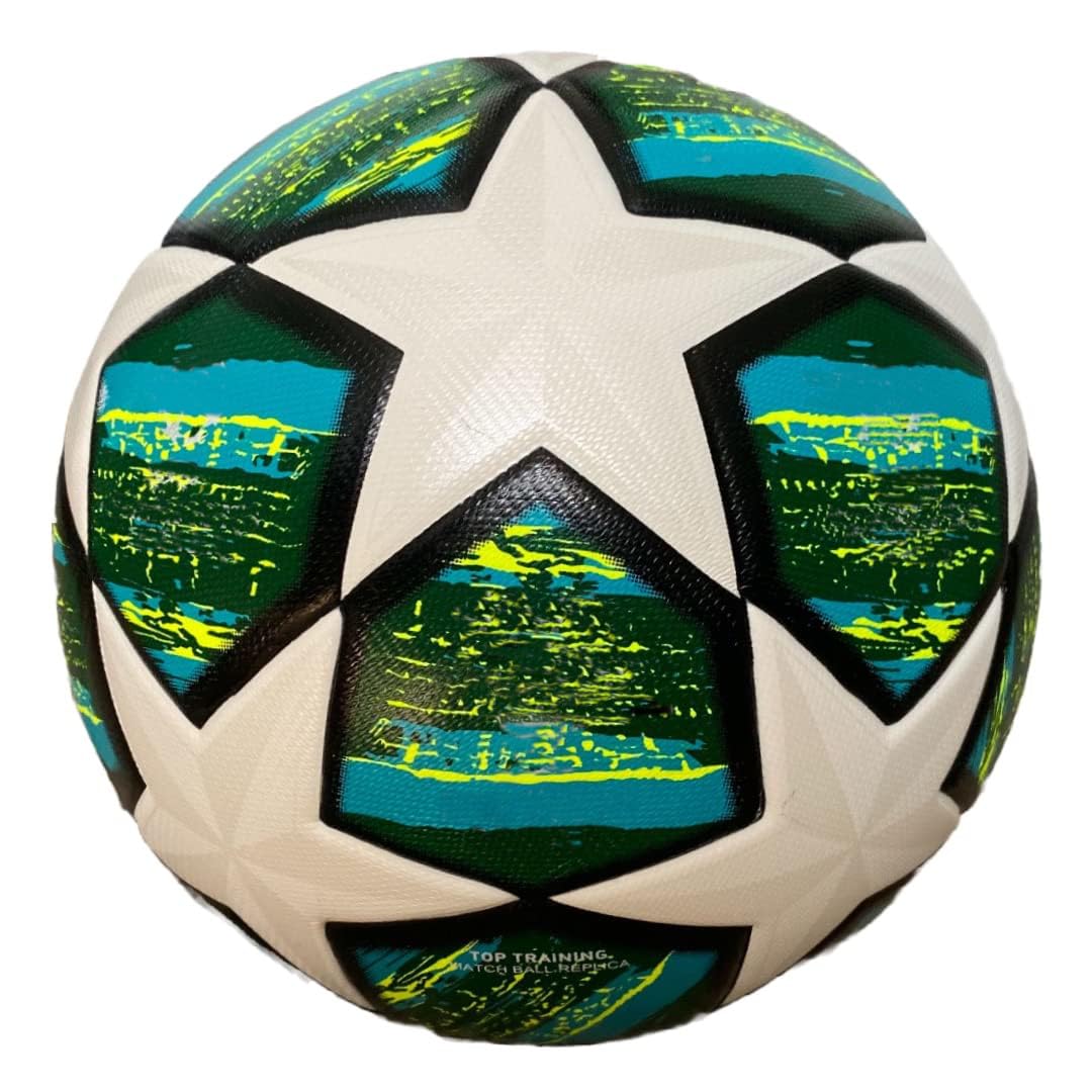 Packs of Balls for Training or Game Soccer Balls Size 5 Green White