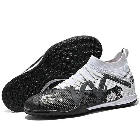 Buy black Kid / Youth Turf Soccer Shoes Neymar style. For Artificial Grass or Indoor. Games or Training