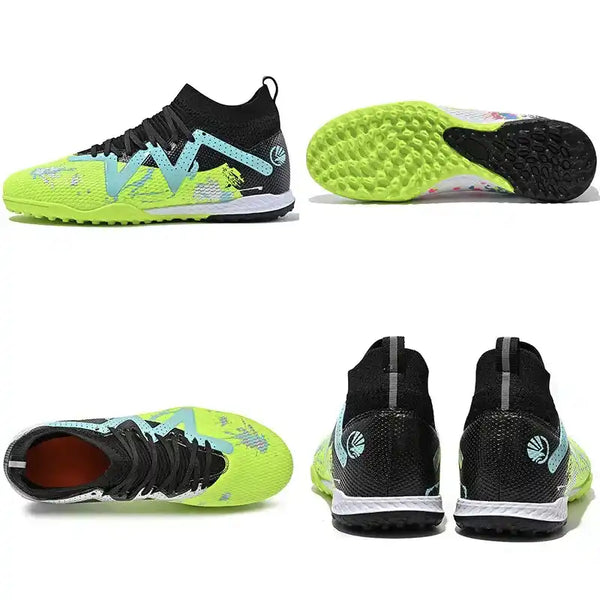 Women / Men Turf Soccer Shoes Neymar style. For Artificial Grass or Indoor. Games or Training - 3