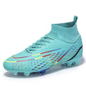 Kid / Youth Soccer Cleats Messi High Ankle For Lawn and Turf. - 8