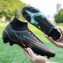 Kids / Youth Soccer Cleats Messi High Ankle For Lawn and Turf. - 6