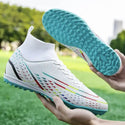 Men / Women Turf Soccer Shoes Messi High Ankle For Lawn and Turf. Games or Training - 13
