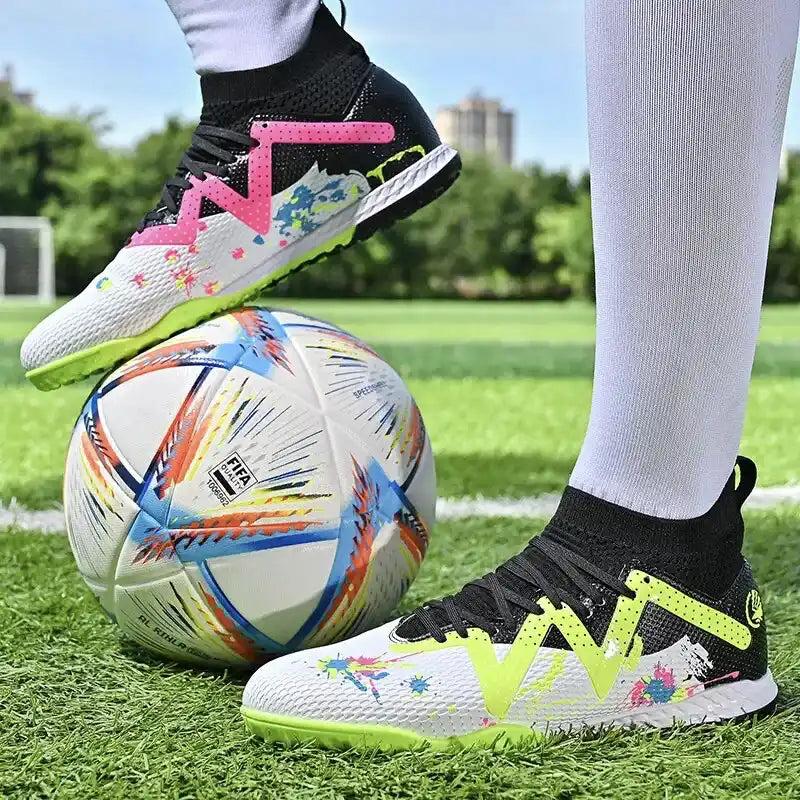 Men / Women  Turf Soccer Shoes Neymar style AG