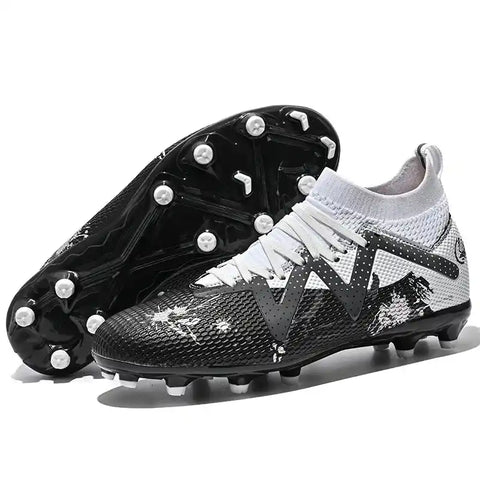 Comprar black Kid / Youth Soccer Cleats  Neymar Style. For Firm Ground or Artificial Grass