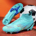 Woman / Men Soccer Cleats Messi High Ankle For Lawn and Turf. - 7