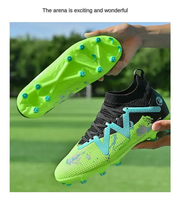 Kid / Youth Soccer Cleats  Neymar Style. For Firm Ground or Artificial Grass - 10