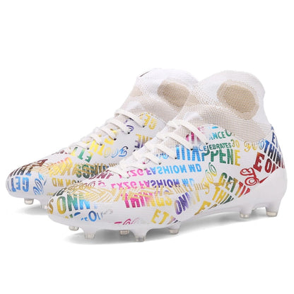 White Custom Cleats for Baseball, Football, Soccer and Softball