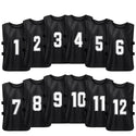 Tych3L Numbered Jersey Bibs Scrimmage Training Vests - 1