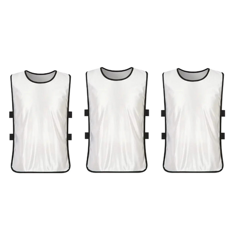 Tych3L Jerseys Bibs Scrimmage Training Vests for Kids, Youth, Adults 3 Pieces