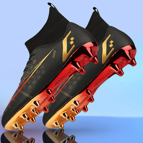 Comprar black Kids / Youth  Soccer Cleats for  Football Softball and Baseball, Artificial Grass &amp; Lawn