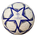 Tych3L Size 5 High Quality Soccer Ball Champions League Blue Lines - 1