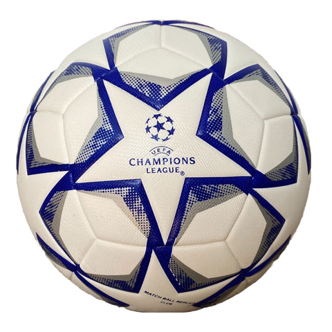 Tych3L Size 5 High Quality Soccer Ball Champions League Blue Lines