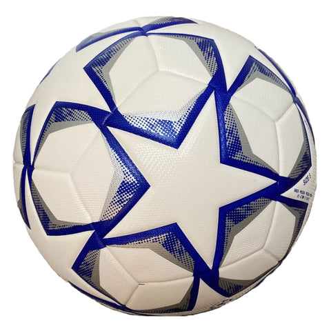 Tych3L Size 5 High Quality Soccer Ball Champions League Blue Lines - 0