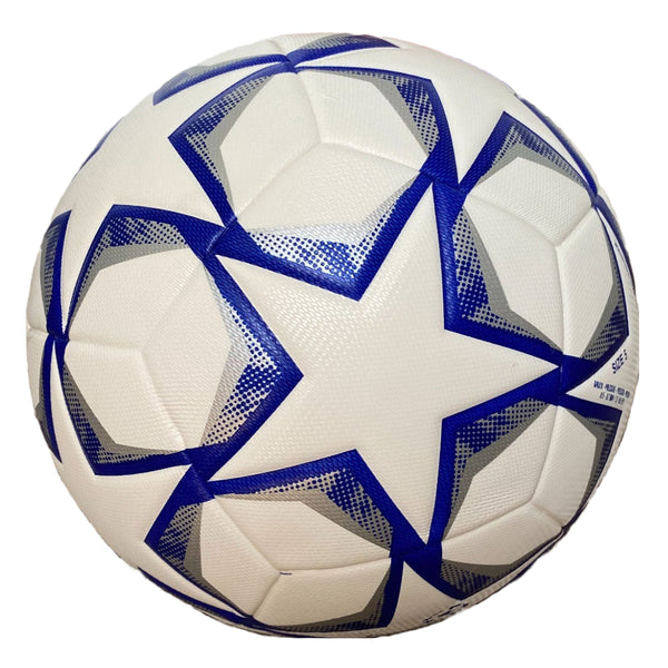 Tych3L Size 5 High Quality Soccer Ball Champions League Blue Lines - 2