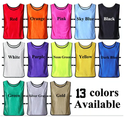 Tych3L Jerseys Bibs Scrimmage Training Vests for Kids and Adults (12-Jerseys) - Soccer Pinnies, Sport Pinnies Team Practice - 2