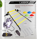 Soccer Training Equipment Endurance Football Training Agility Ladder Training Rope Drag Parachute Jump Ladder Training Set - 9