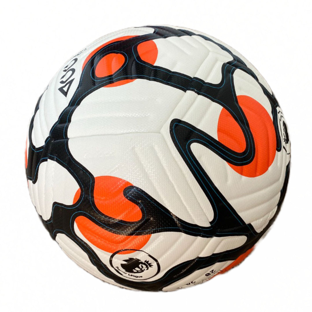 Tych3L Size 5 High Quality Soccer Ball Premier League Red Dot