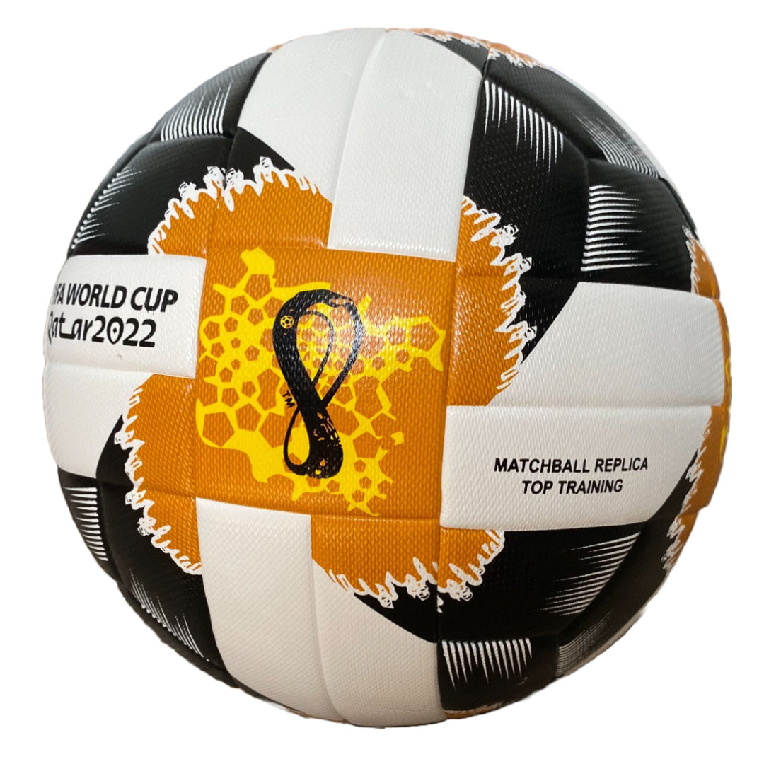 Tych3L Qatar World Cup 2022  Size 5 Official Secondary Match Soccer Ball - 0