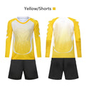Mens Soccer Goalkeeper Jersey Custom Adults Football Goalkeeper Uniform Soccer Training Long Sleeves Shirt For Youth Adult - 5