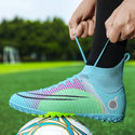 Men / Women Soccer Training High Ankle Game Shoes for Artificial Grass - 7