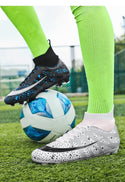 Kids / Youth High Ankle Soccer Cleats for  Football, Soccer, Baseball, Softball - 8