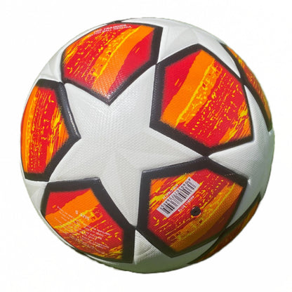 Size 5 High Quality Soccer Ball Champions League Orange White Black