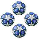 Pack of 10 Soccer Ball Size 5 of Champions League for Training Dark Blue - 6