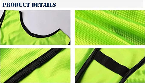 Tych3L Jerseys Bibs Scrimmage Training Vests for Kids, Youth, Adults 6 Pieces Free Shipping - 4