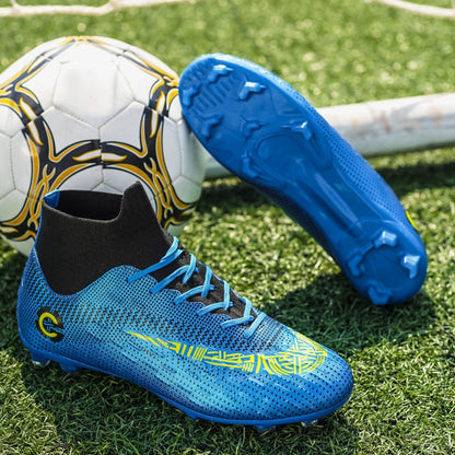 Ankle Protection Soccer Football Softball Baseball Cleats for Artificial Grass , Lawn or Indoor