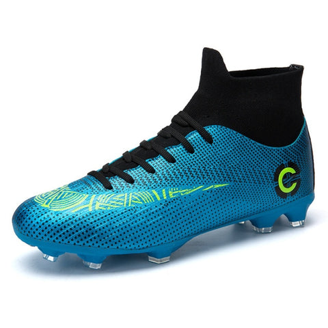 Ankle Protection Soccer Football Softball Baseball Cleats for Artificial Grass , Lawn or Indoor