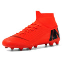 Men / Women Agility Pro Performance Cleats: High Ankle Outdoor Soccer and Baseball Footwear - 1